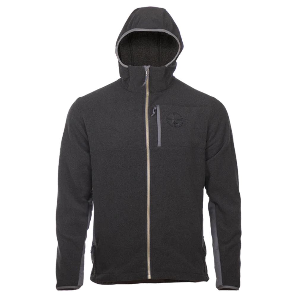 Leupold Make Ready Full Zip Hooded Fleece Iron Gray M - 182307 - 030317031893