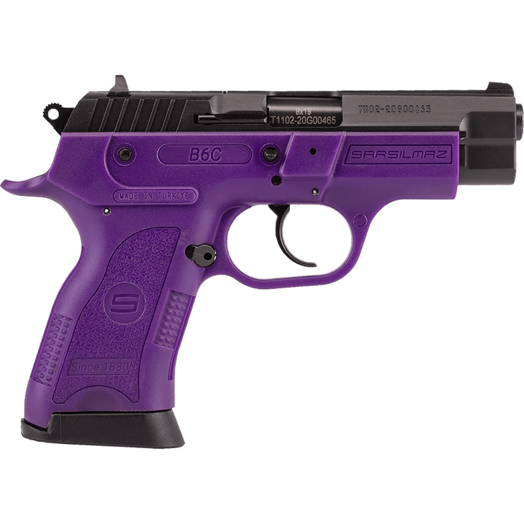 SAR USA B6 Compact Pistol 9mm 3.8 in. Violet 13 rd.
