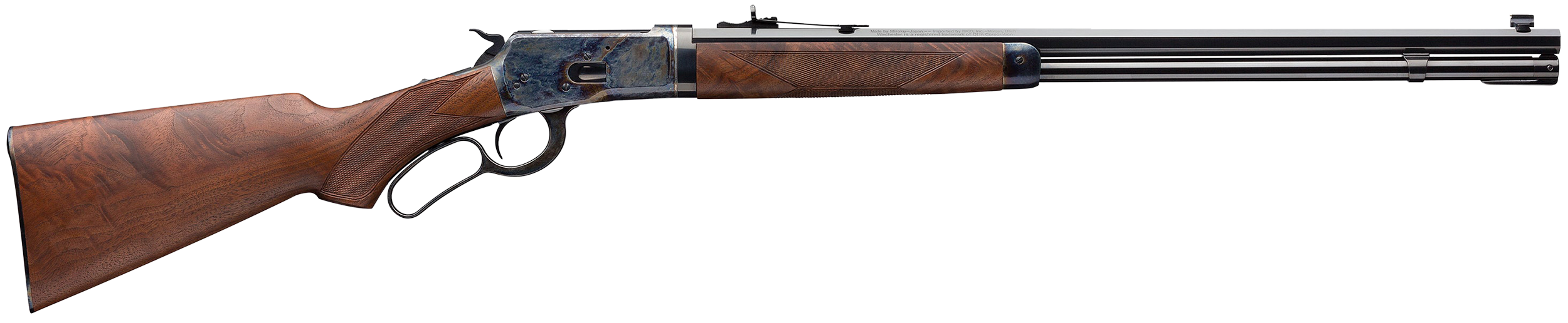 Winchester Model 1892 Deluxe Takedown 44-40 Winchester 24 Inch 11 Rounds Polished Blue Walnut