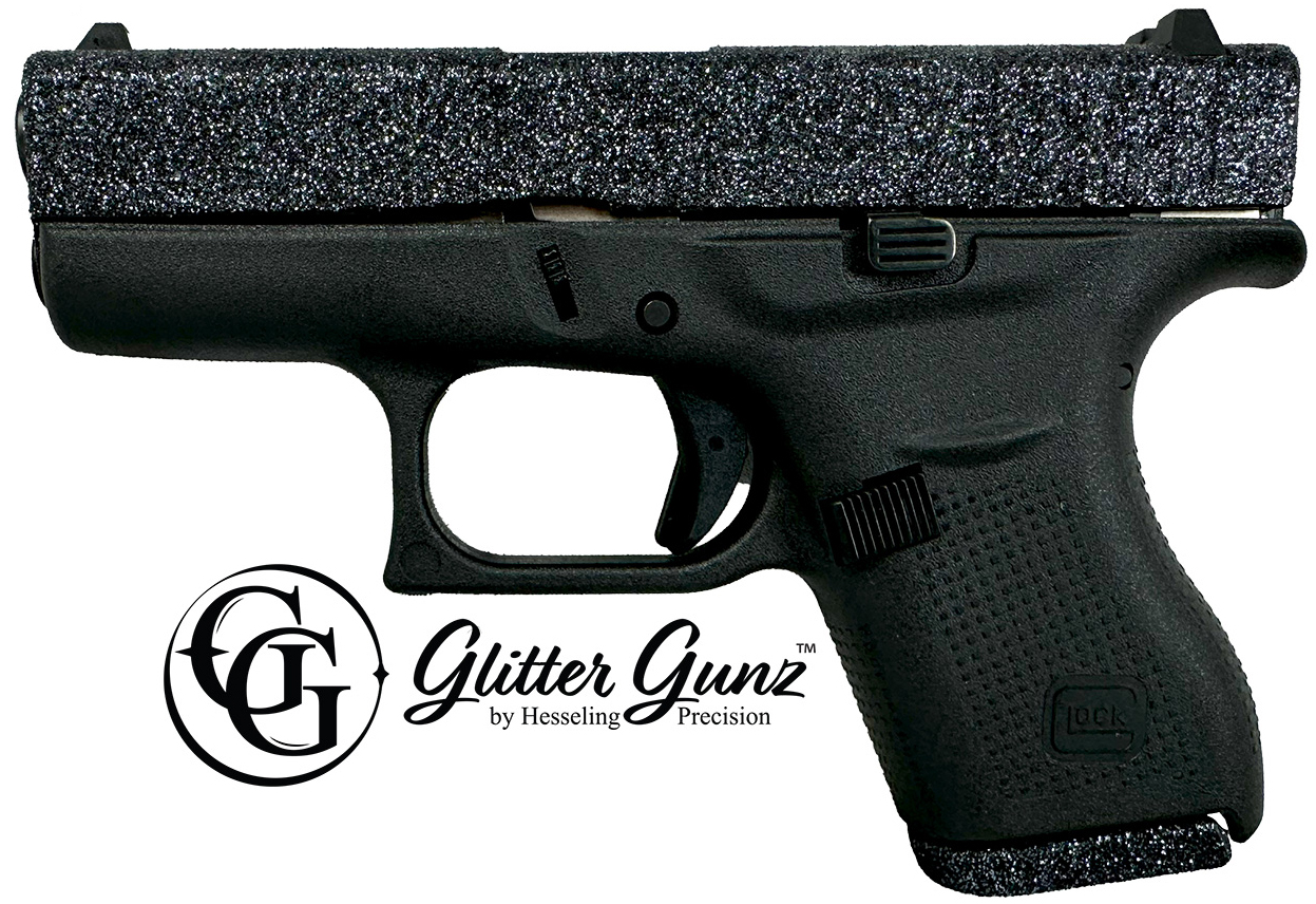 Glock 42 380 ACP 3.25 Glitter Gun Twilight