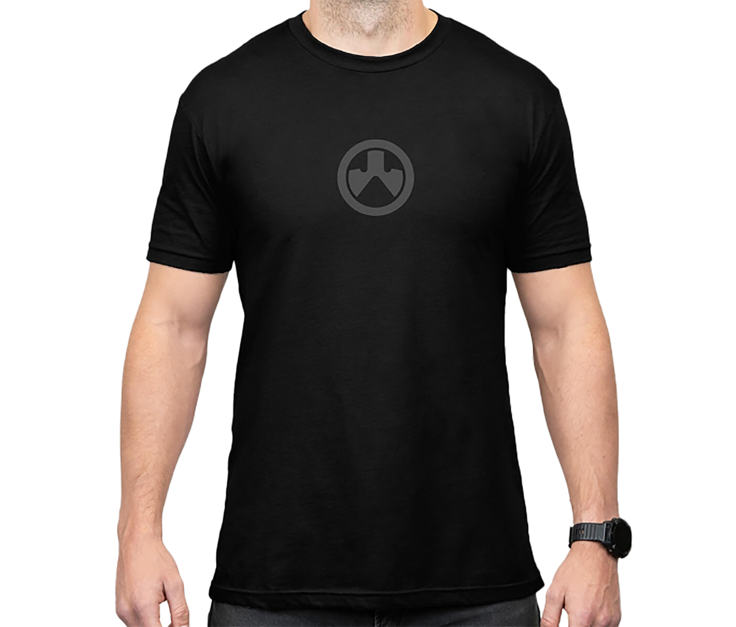 ICON LOGO CVC T-SHIRT 3X-LARGE BLACK - MAG1115-001-3XL - 840815124399