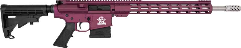 Great Lake Firearms GLFA AR10 Rifle .308 Win 18 Inch 10 Rounds Black Cherry