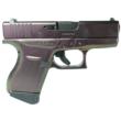 Glock G43X Custom 9mm 3.4in 6rd Shimmering Razorback