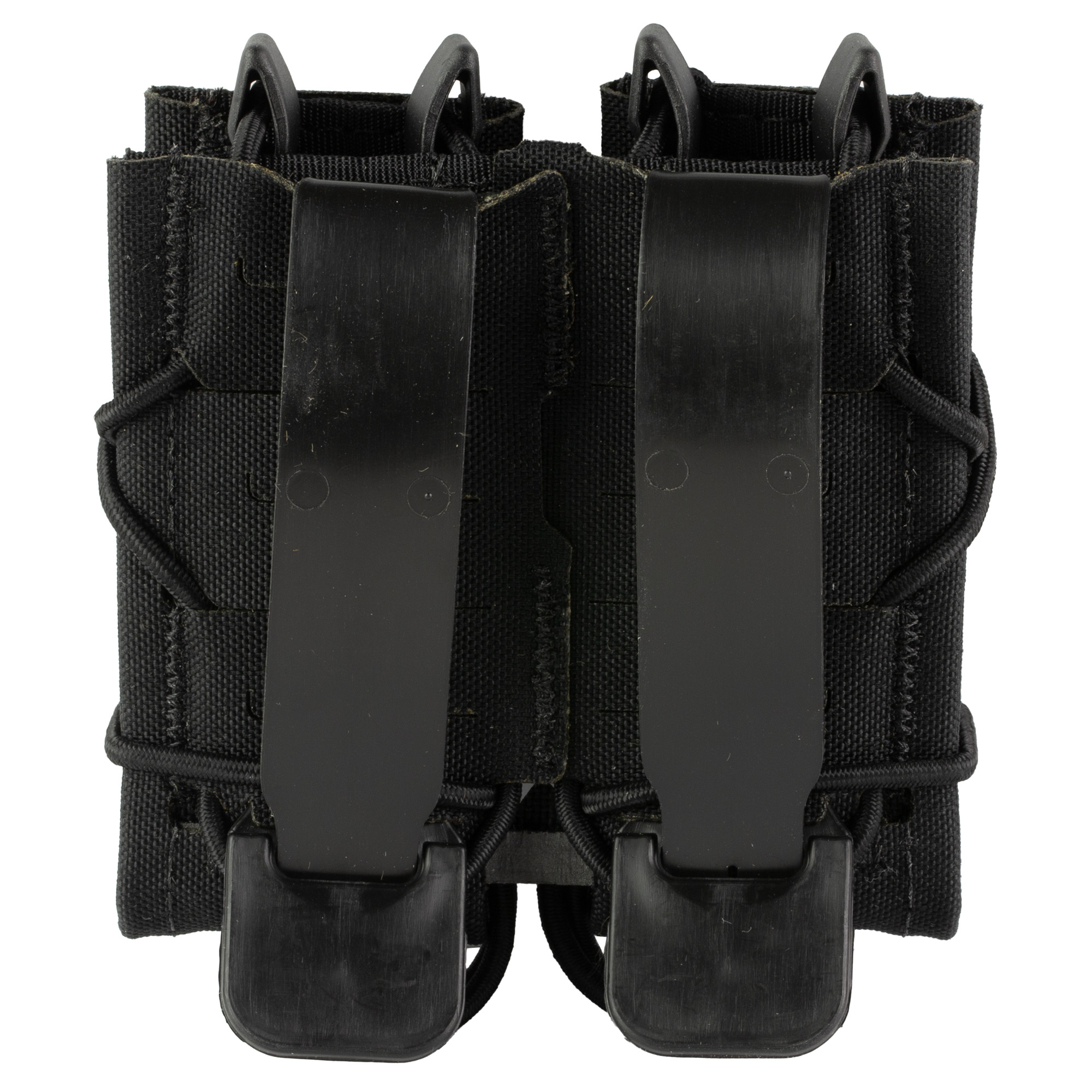 High Speed Gear 24PT02BK TACO Gen 2 Double Pistol Black Nylon MOLLE Compatible w/ Pistol - 24PT02BK - 849954041536