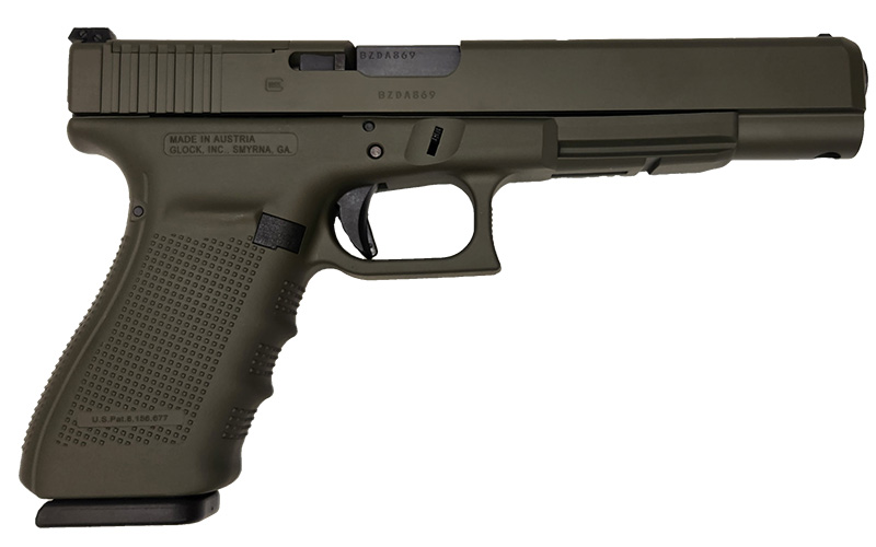 Glock G40 Gen 4 MOS 10mm Auto 6.02 inch 13 Rounds OD Green