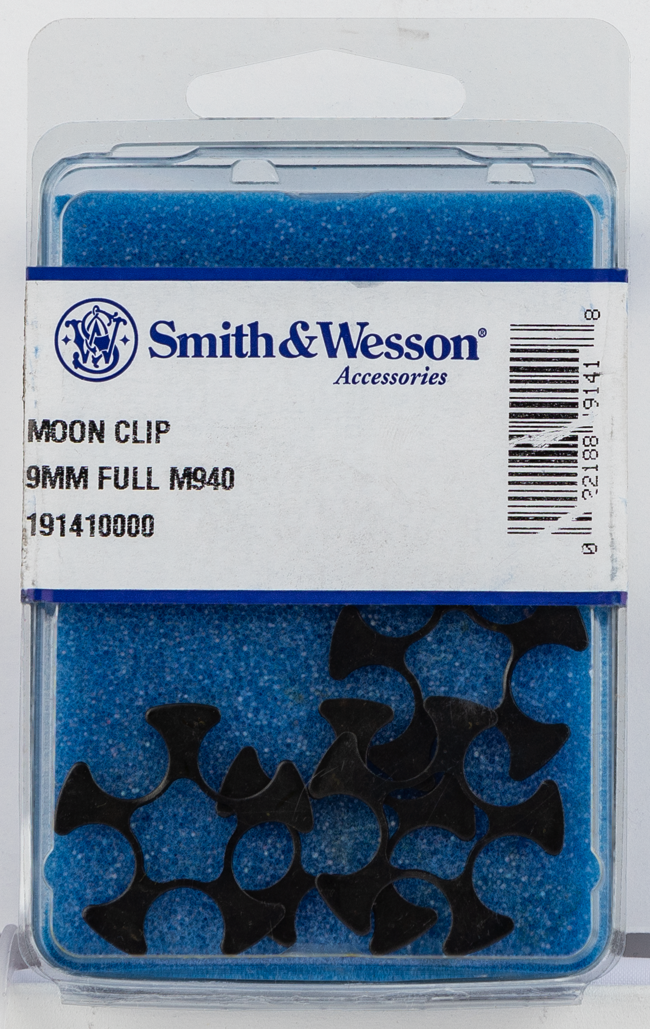 Smith & Wesson Moon Clip Set for S&W 940 9mm Luger 5rd Steel Clips