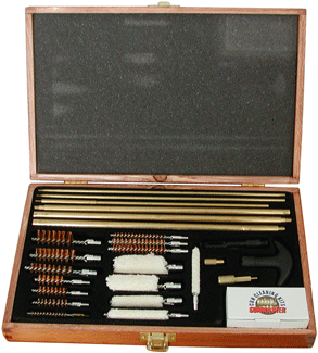 DAC Technologies Universal 35-Piece Deluxe Cleaning Kit - Wooden Case - UGC76W - 761903368702