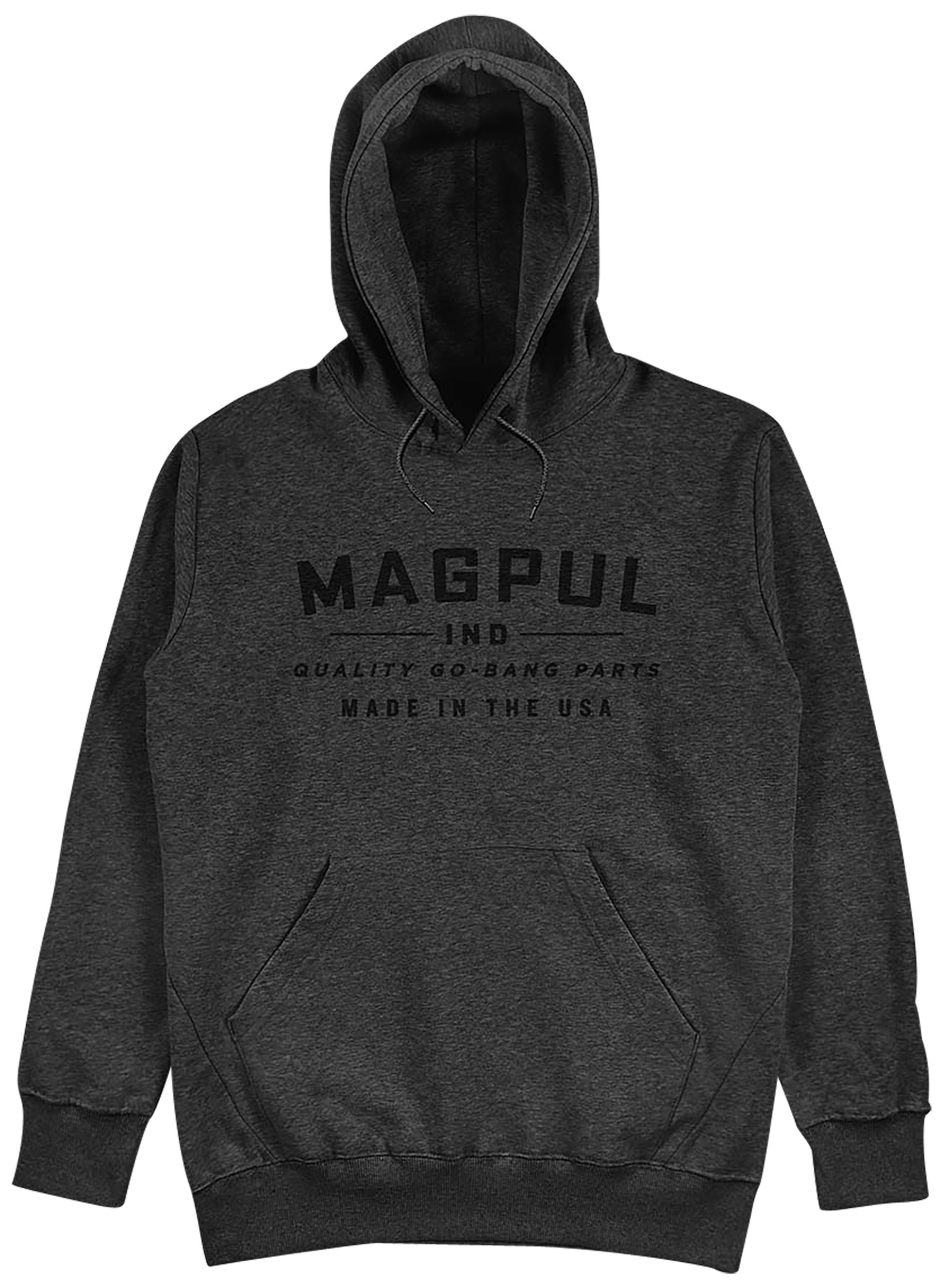 GO BANG PARTS HOODIE M CHARCOAL HEATHER - MAG1256-011-M - 840815135081