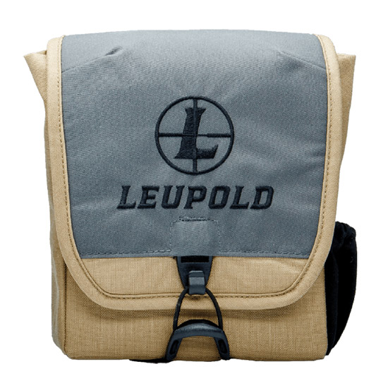 Leupold Go Afield Bino Case Shadow Tan Gray 8.5x6.5 Inches
