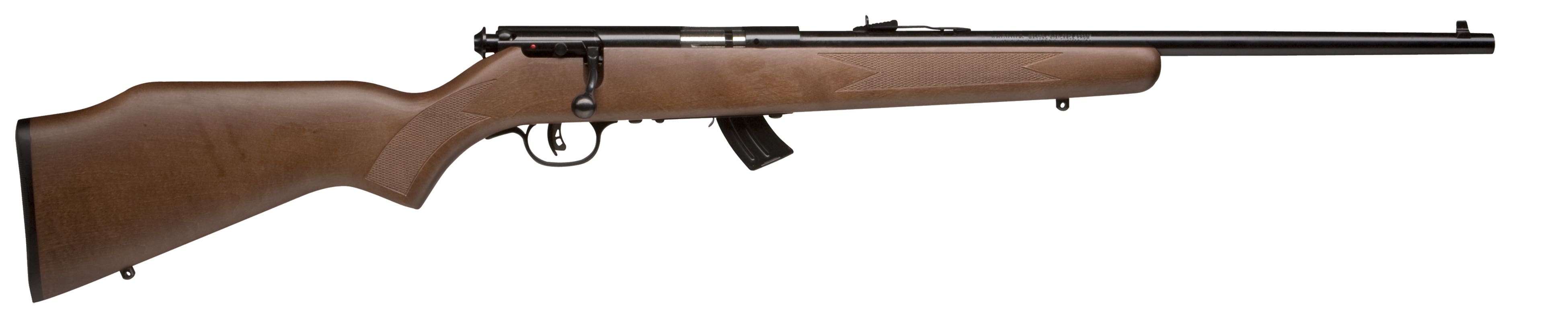 Savage Mark II G Youth 22 Long Rifle 19 Inch 10 Rounds Satin Brown Wood - 60703 - 062654607035