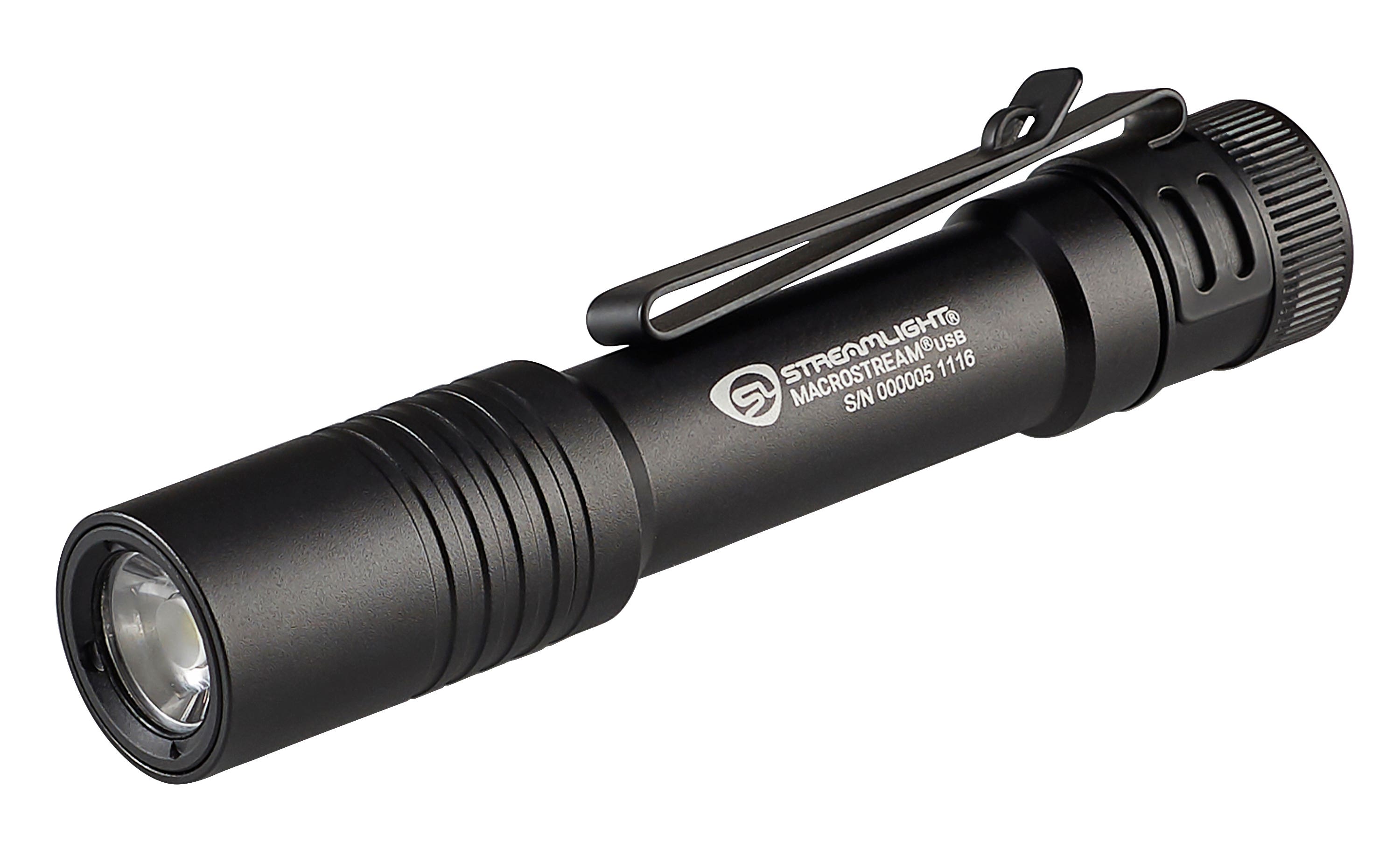 Streamlight MacroStream USB Rechargeable Flashlight Compact EDC 500 Lumens IPX4 - 66320 - 080926663206