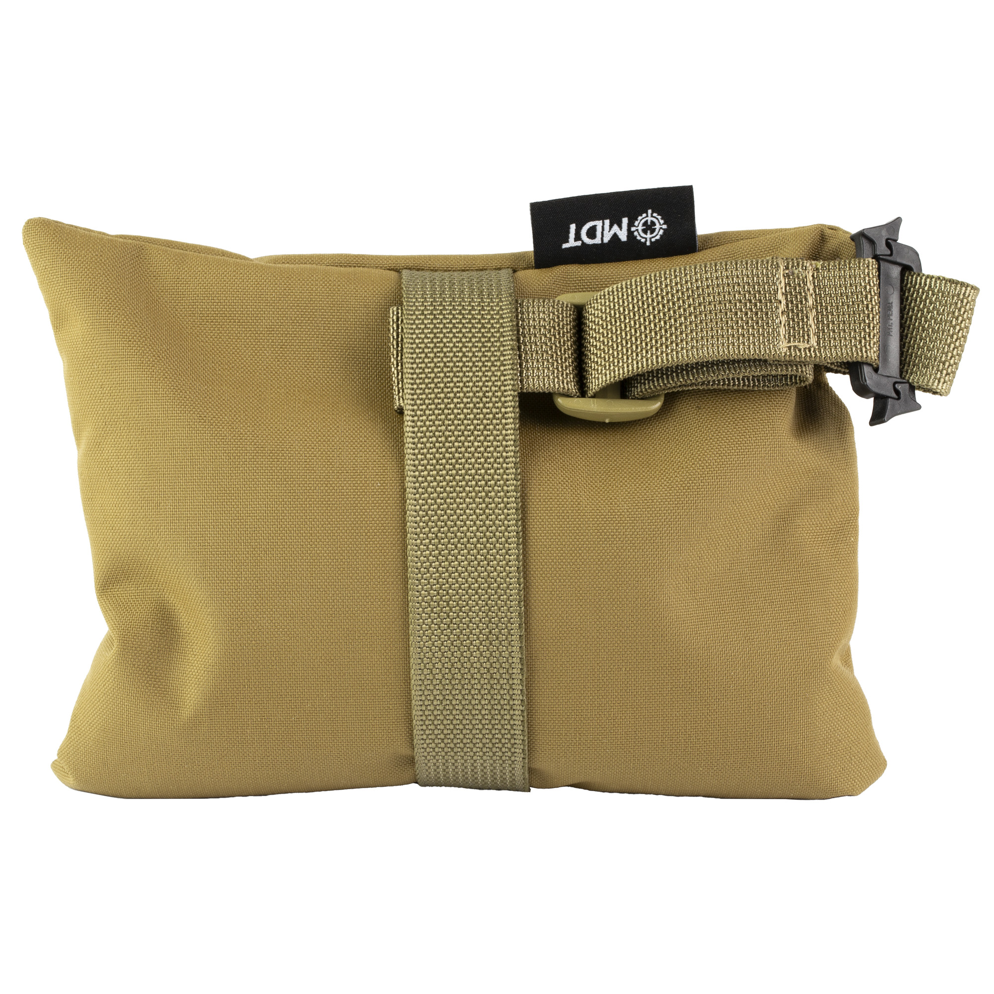 Mdt Sporting Goods Inc 108048-COY Traveller Shooting Bag Coyote Brown Nylon Webbing Straps 500D Cordura Fabric Git-Lite 8oz - 108048COY - 723905908928