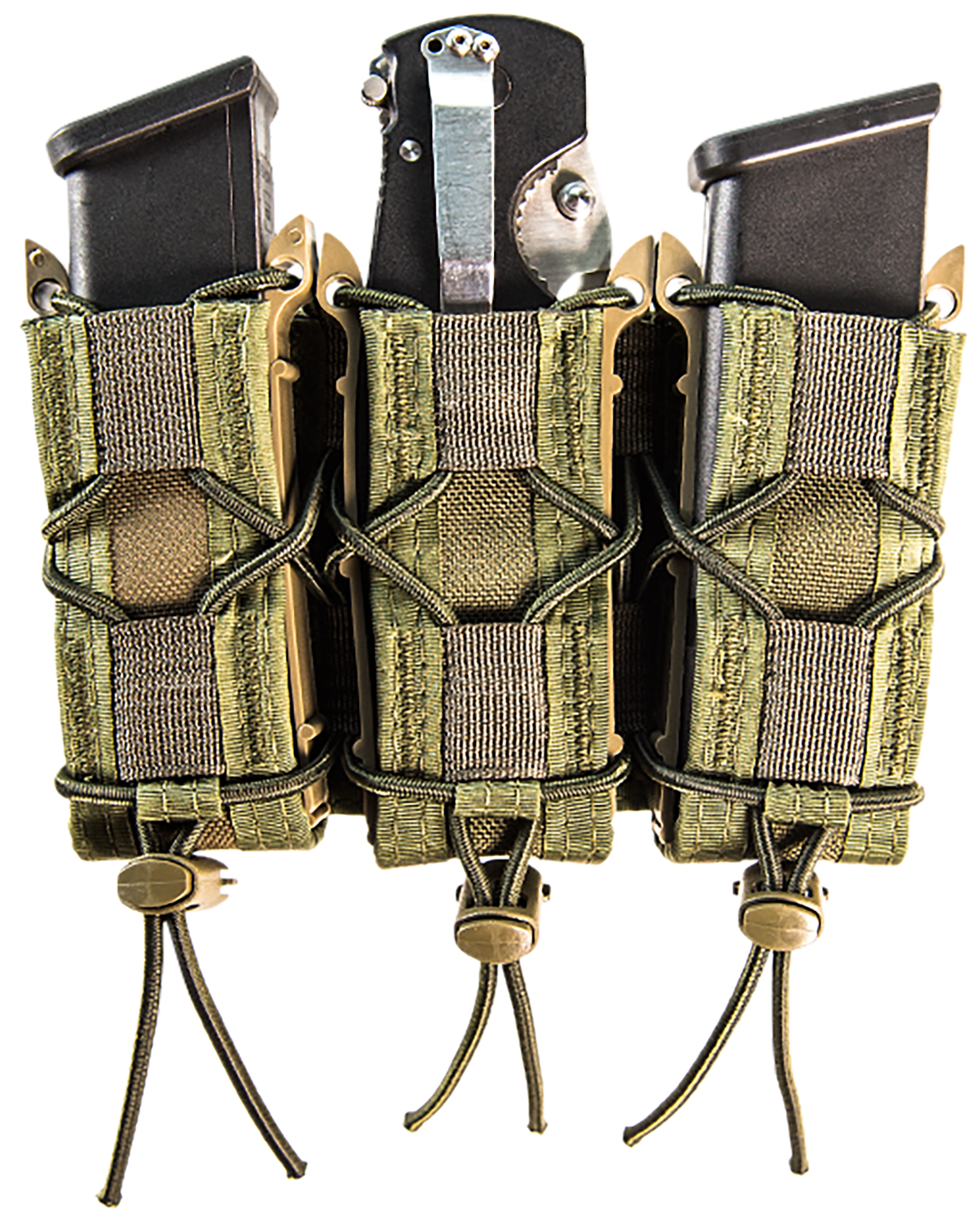High Speed Gear 13PT13OD TACO Triple Pistol OD Green Nylon