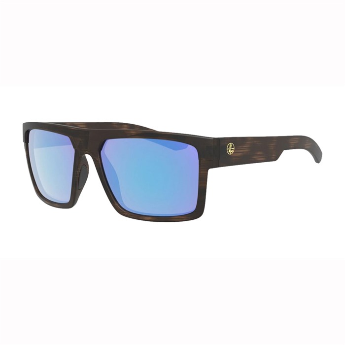 MATTE TORTOISE BLUE MIRROR LENS GLASSES