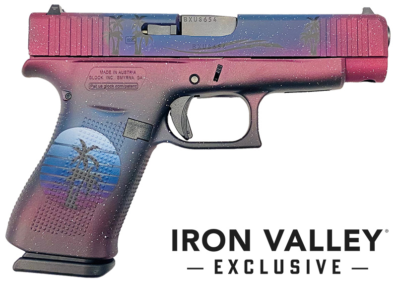 Glock G48 9mm Luger 4.17 inch 10 Rounds Night Beach Cerakote