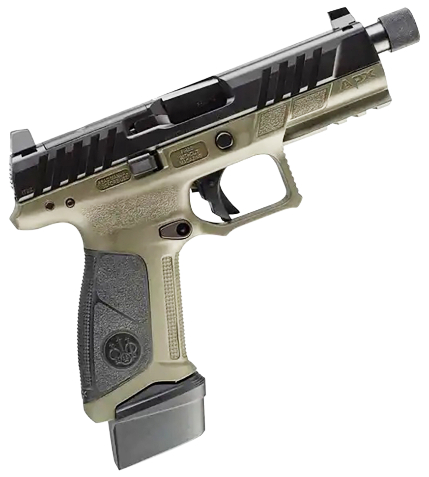 Beretta APX A1 Tactical 9mm Luger 4.8 inch 21 Rounds ODG