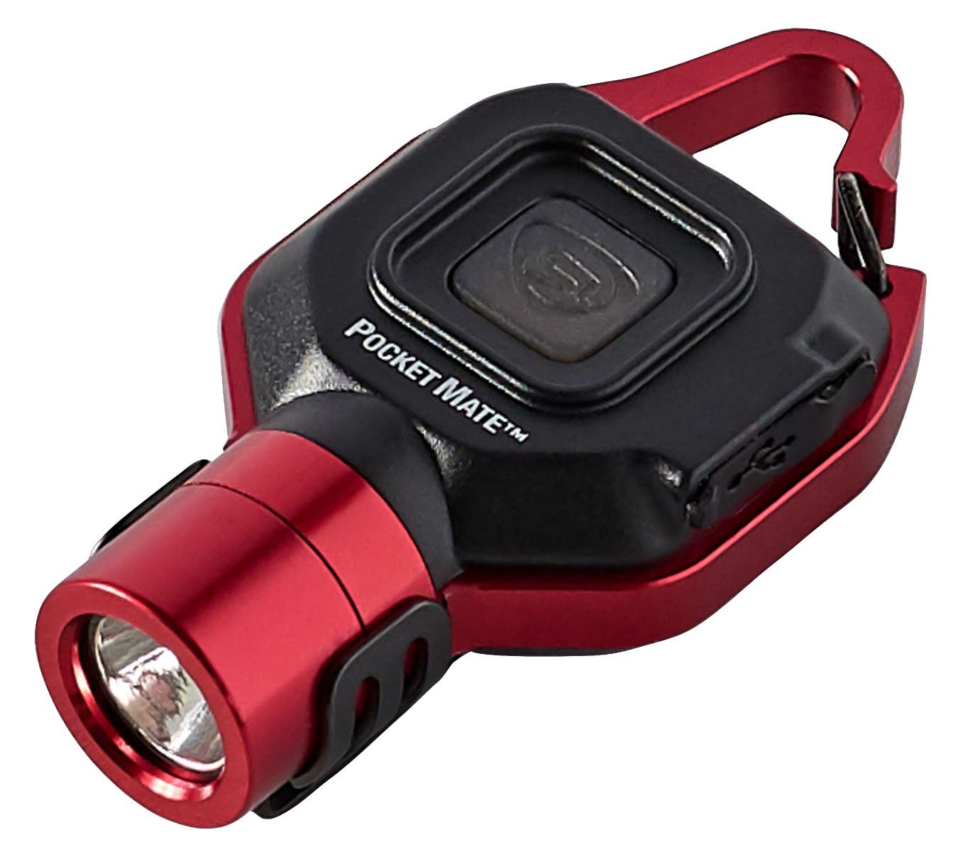 Streamlight Pocket Mate Key Chain Flashlight Red Usb Rechargeable 325 Lumens - 73301 - 080926733015