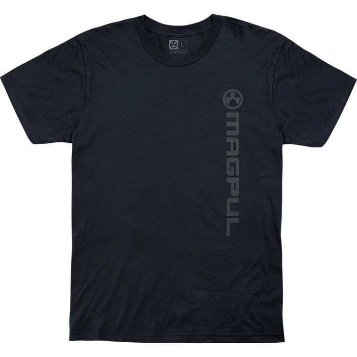 VERT LOGO COTTON T-SHIRT MEDIUM NAVY