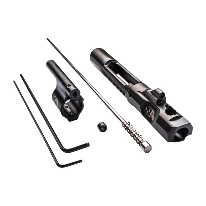 AR-15 ADJ PISTON SYSTEM W/SOLID .750'' GAS BLOCK MIDLENGTH RH