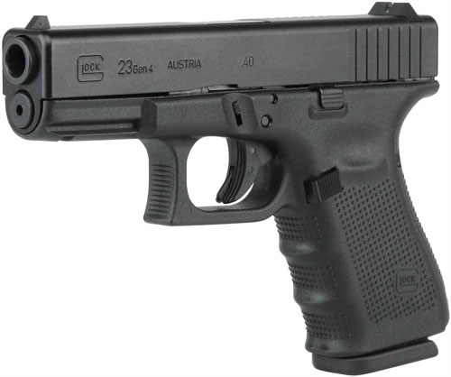 Glock G23 Gen 4 40 S&W 4.49in 13rd Colored Finish Polymer Frame