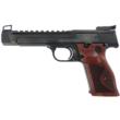 Smith & Wesson Model 41 Handgun 22 LR 10rd Magazine 5.5" Barre Black with Wood Grip Adjustable Sights Optic Ready DEMO