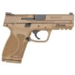 M&P9 M2.0 Compact Handgun 9mm Luger 15rd Magazine 4" Barrel FDE No Thumb Safety USED