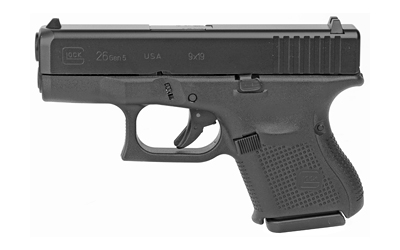 Glock G26 Gen 5 9mm Luger 3.43in 10rd Black Finish - UR26555