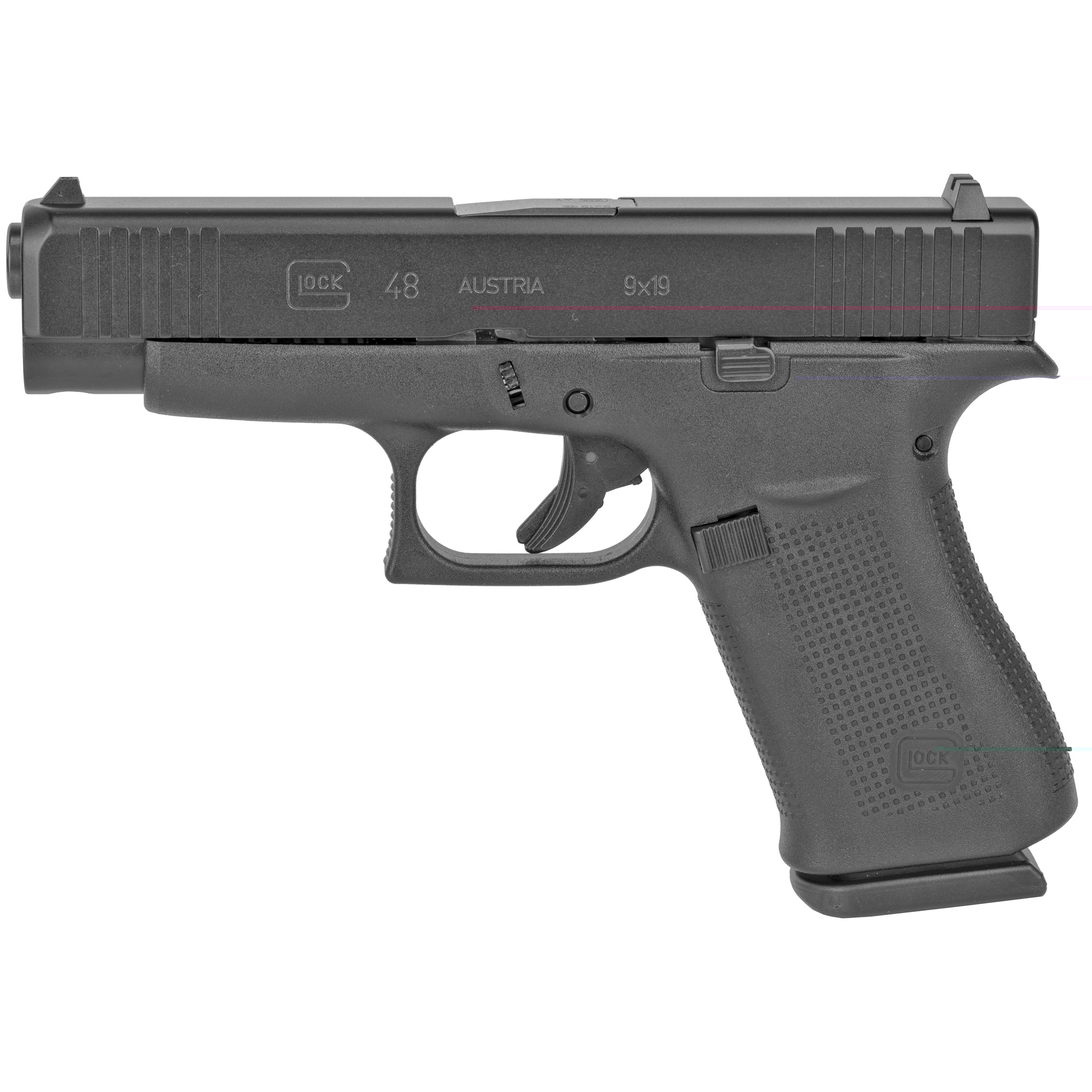 Glock G48 9mm Luger 4.17in 10 Rounds Matte Black