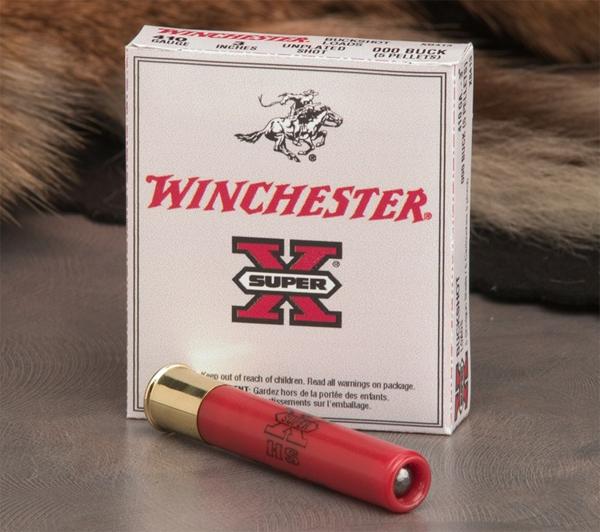 WIN SUPERX 12GA 2.75 00BK 9PEL 5 Rounds