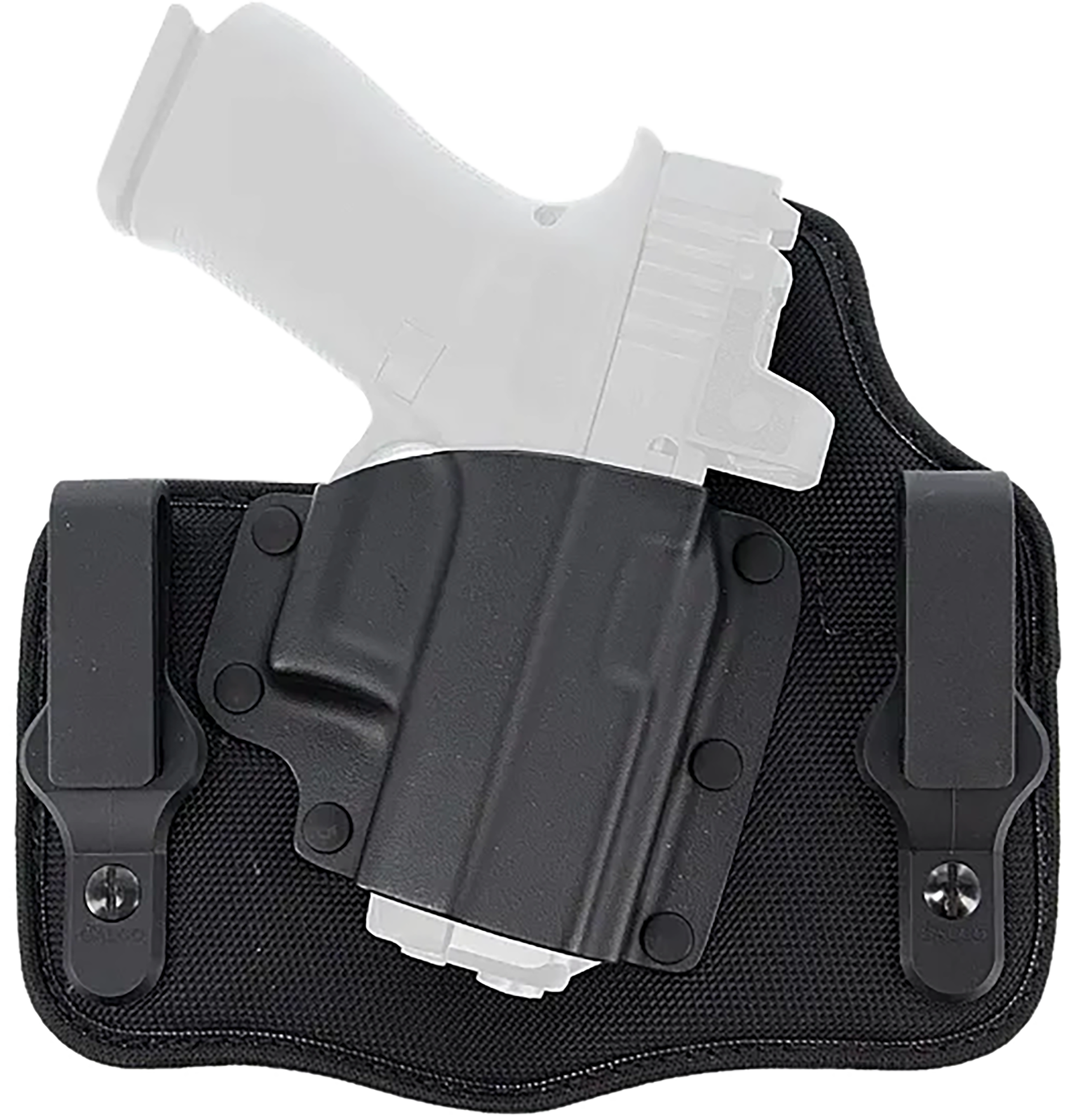Galco KTC820B KingTuk Cloud IWB Black Hybrid Kydex/Nylon Fits Sig P320 Full Size