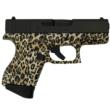 Glock G43 9mm 3.4in 6rd Leopard Print