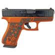Glock G43X Custom 9mm Luger 3.4in Barrel 10rd Orange Follower