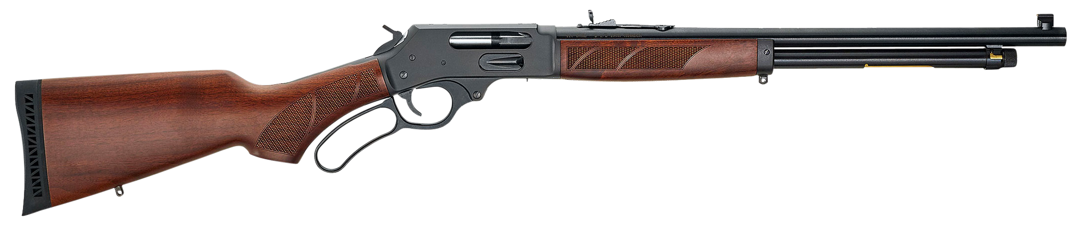 Henry H018G410R Lever Action 410 Bore 19.75 Inch 6 Rounds Blued Steel Walnut Stock