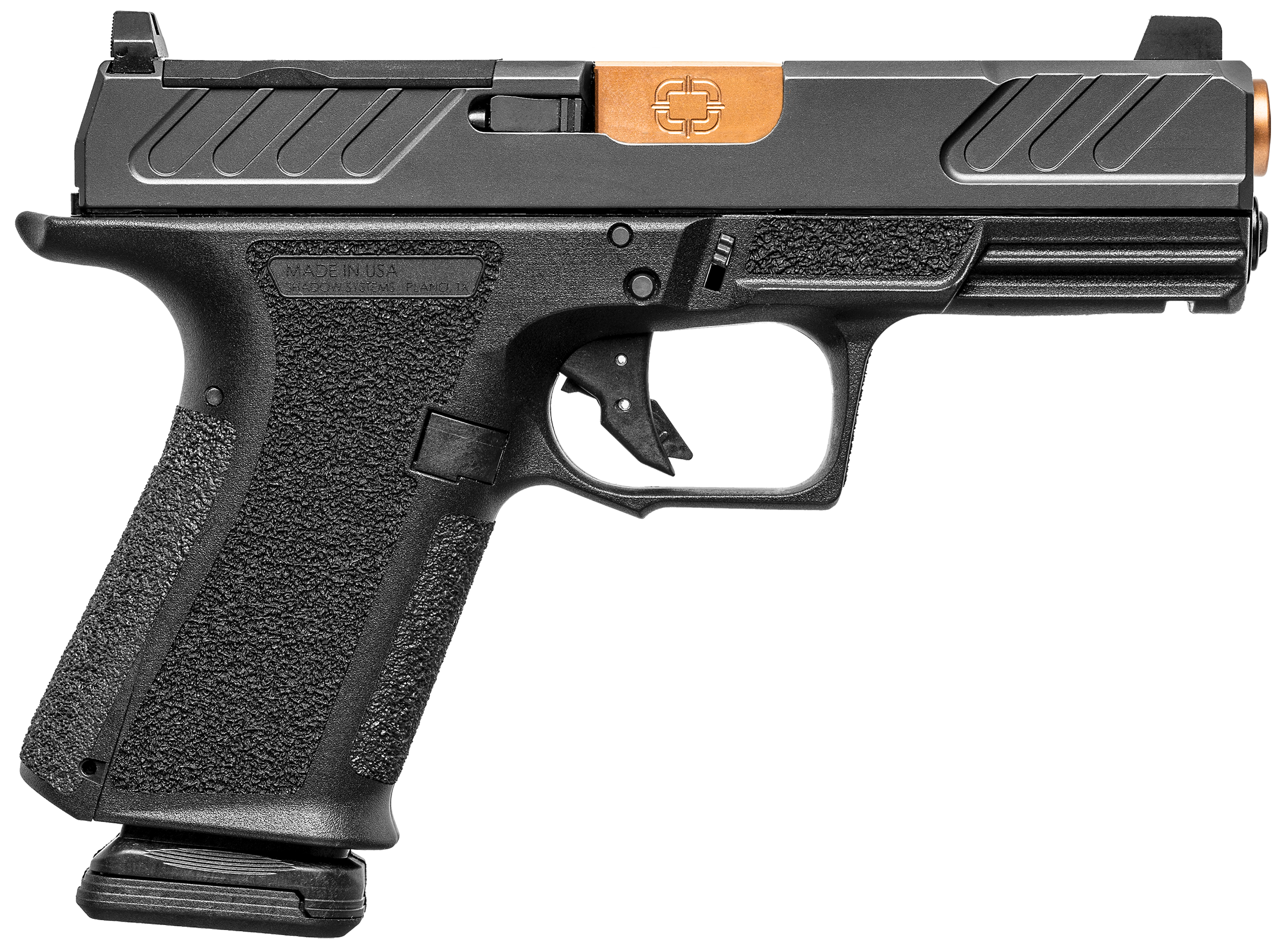 Shadow Systems MR920 Foundation 9mm Luger 4" 15-Round Bronze TICN Slide