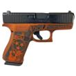 Glock G43X Custom 9mm 3.4in 10rd Orange Finish