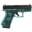 Glock 43X Custom, 9mm, 3.4in. Barrel, 10rd - Blue (PX4350201 MODGRFP)