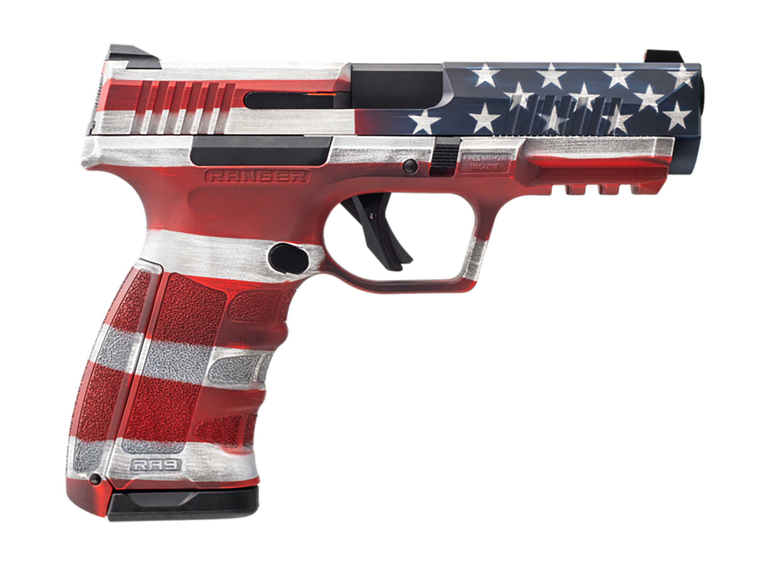Dickinson LLC  RA9  9mm 17+1 4.25" US Flag