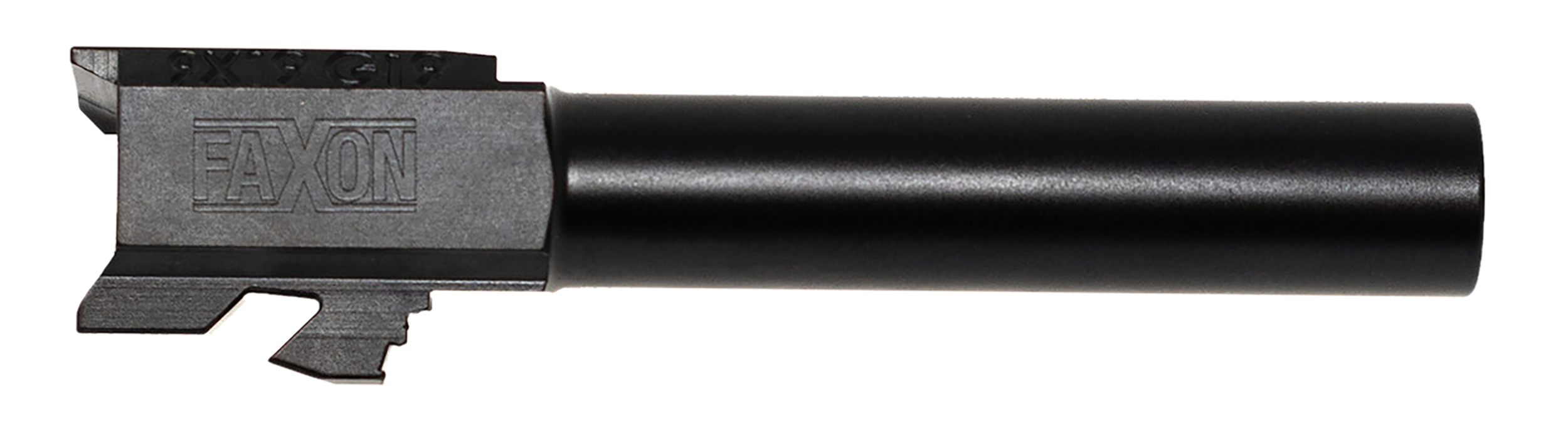 Faxon Firearms GA910N19NGQ-N Duty Series  9mm Fits Glock 19 Gen2-5 4150 Steel