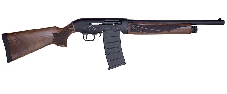 Black Aces Tactical Pro Series M Semi-Auto Shotun - Walnut | 12ga | 18.5" Barrel