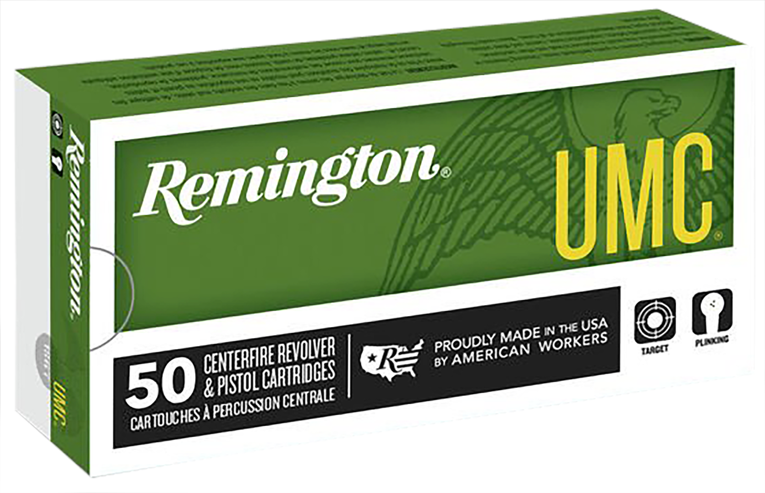 Remington UMC 38 Super Auto +P Full Metal Jacket 130 Grain 50 Rounds