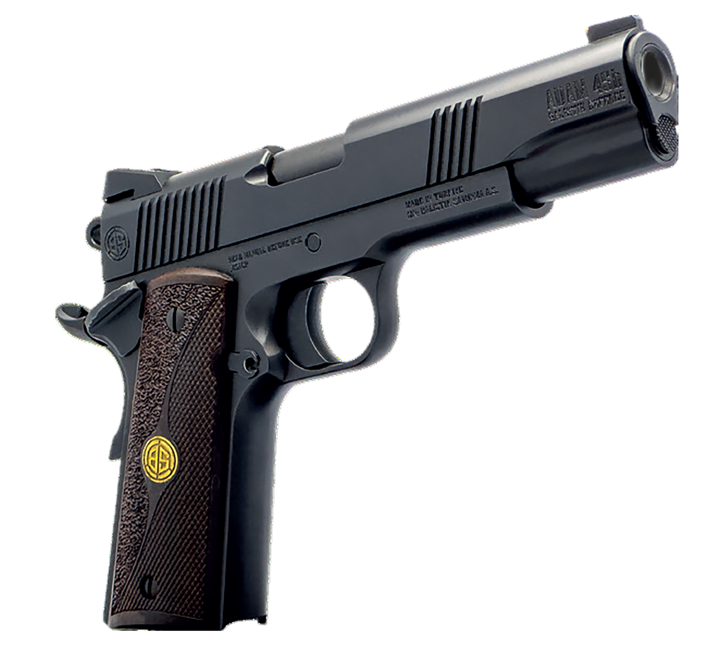 Dickinson Arms DCKSN45BB 1911 45 ACP 5" 8 Rounds Steel Frame Wood Grip