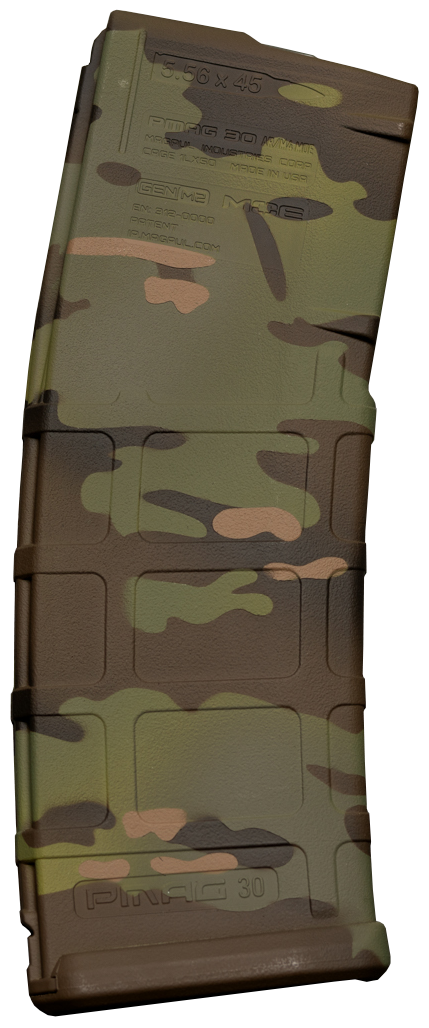 Weapon Works PMAG GEN M2 MOE 30rd Multi-Cam Tropic Polymer AR/M4 5.56x45mm