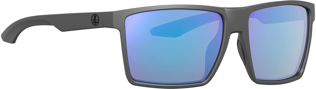 Leupold 184362 Performance Wear Desoto Blue Mirror Lens Polycarbonate Dark Gray Frame