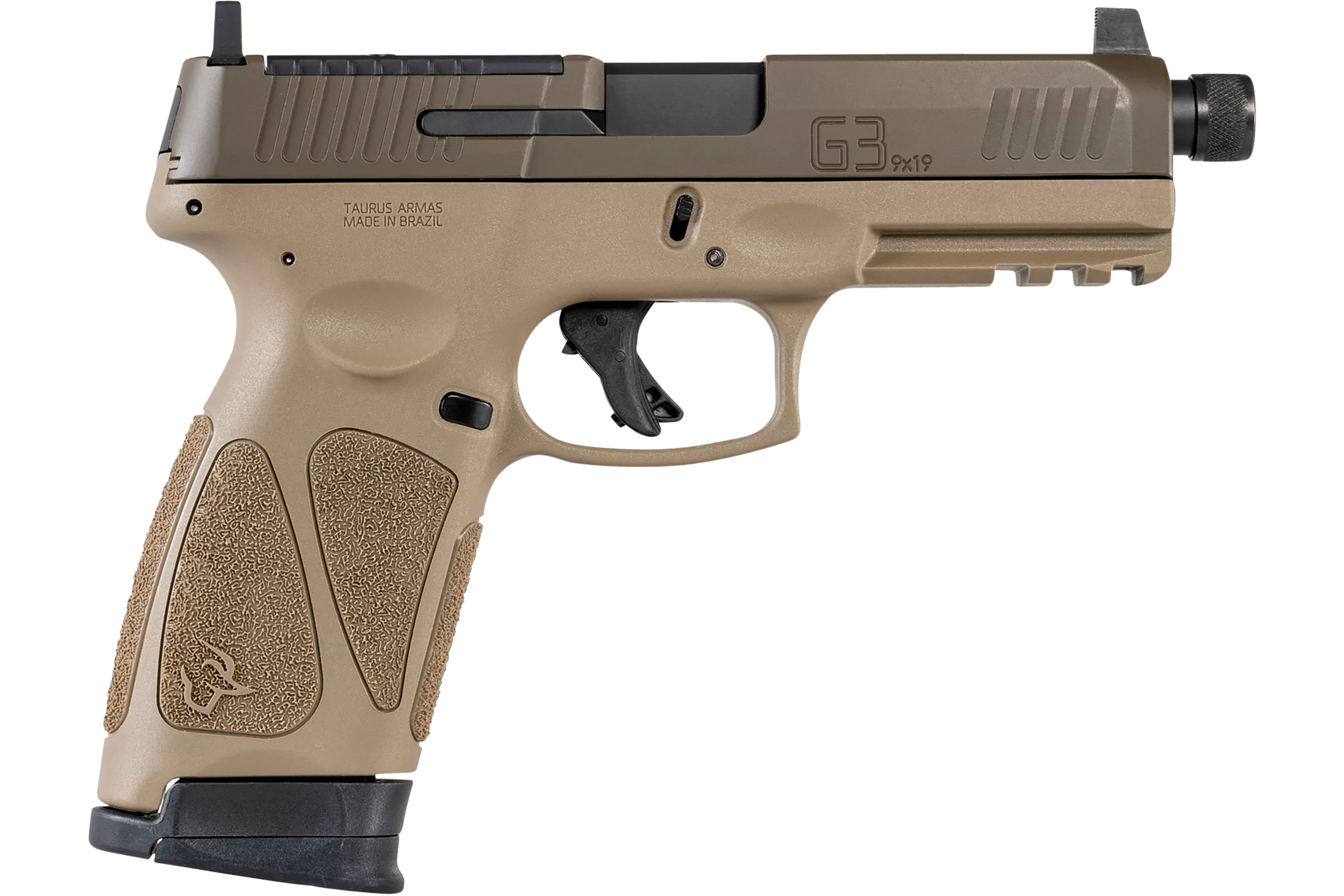 Taurus G3 T.O.R.O. 9mm 4.5" Barrel 10rd Tan Patriot Brown