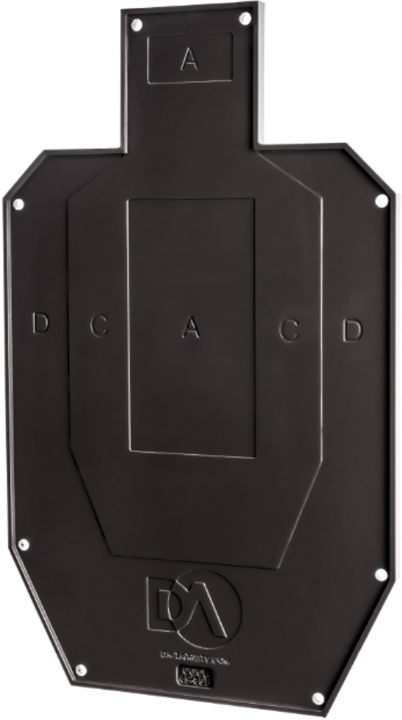 DA Targets Reactive Silhouette Target Cool Half Size - DA-HSL-C-1 - 850064343151
