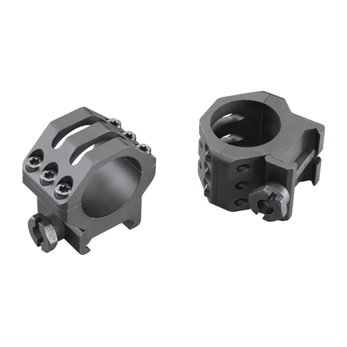 Weaver Six-Hole Picatinny Rings 1 Inch High Tactical Mounts 99689