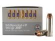 Corbon Self-Defense JHP Handgun Ammunition .38 Spl (+P) 110 gr JHP 1050 fps 20/box