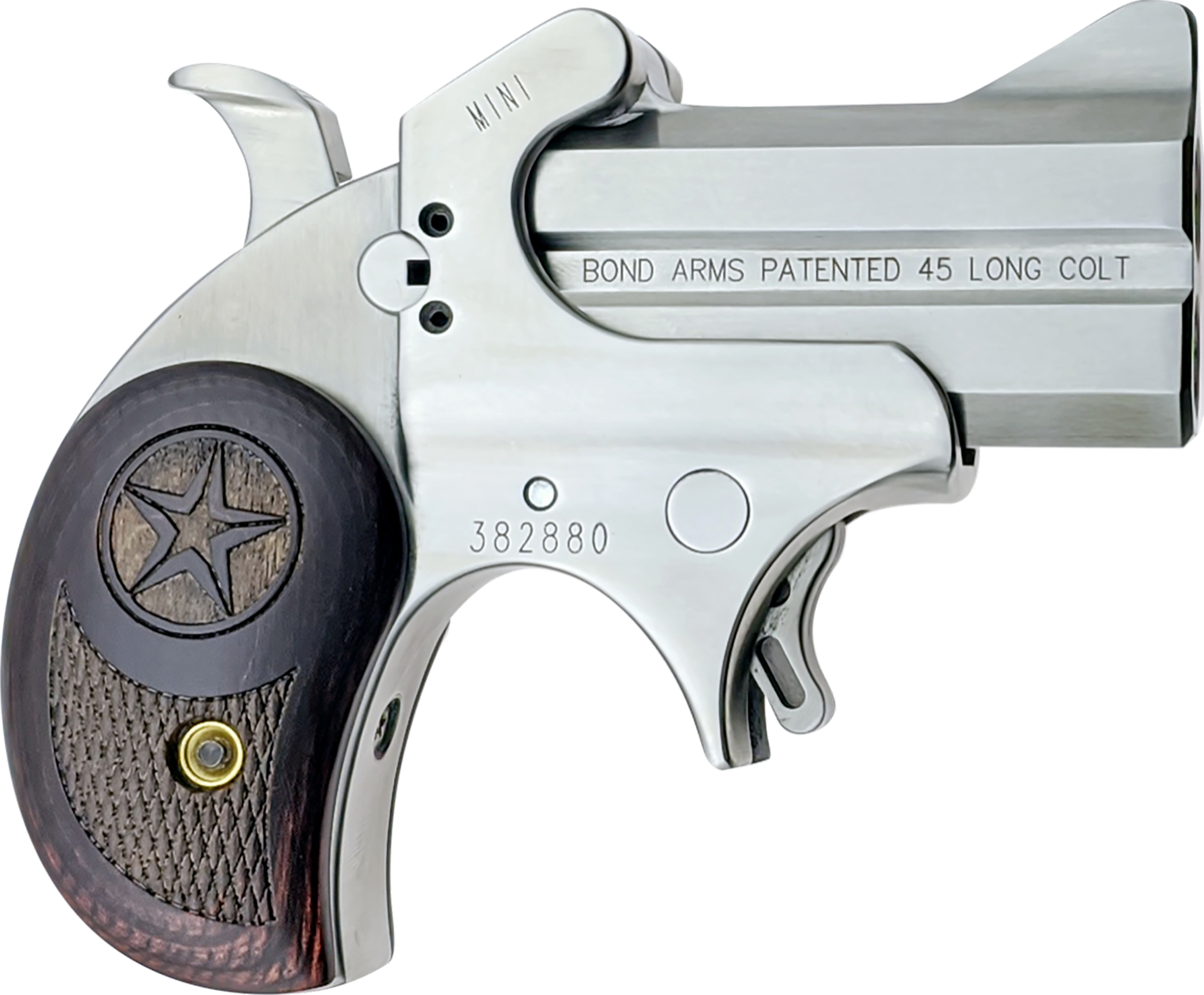 BOND ARMS Mini Original 45 Colt (Long Colt), 2.5in. Barrel, 2rd - Stainless (BAM)