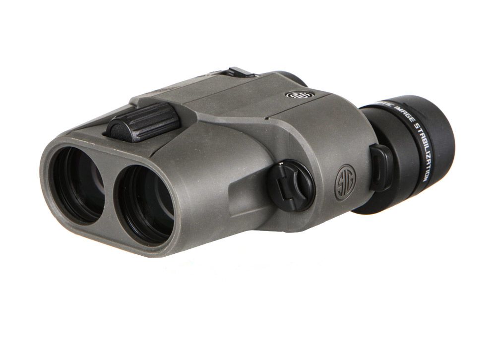 Sig Sauer Zulu6 Bino 10x30 Image Stabilized Graphite Binoculars