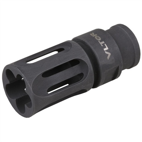 VC-1 FLASH SUPPRESSOR 22 CALIBER 1/2-28 STEEL BLACK